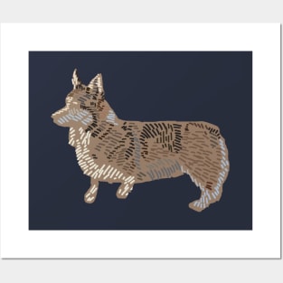 Dog Art Corgi Posters and Art